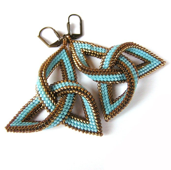 Tyrkysová s měděnou