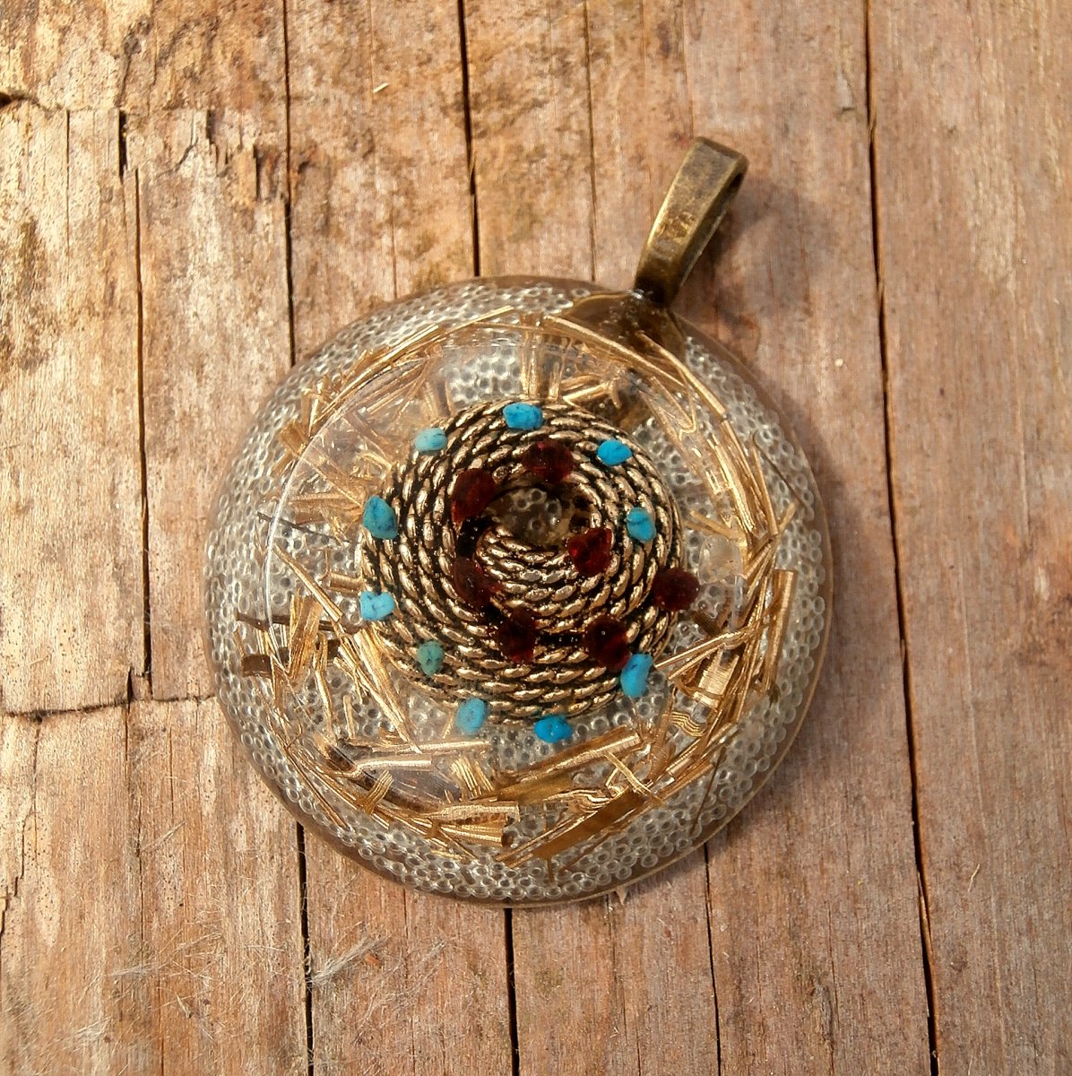 Orgonit *Spirála ochranný zářič*