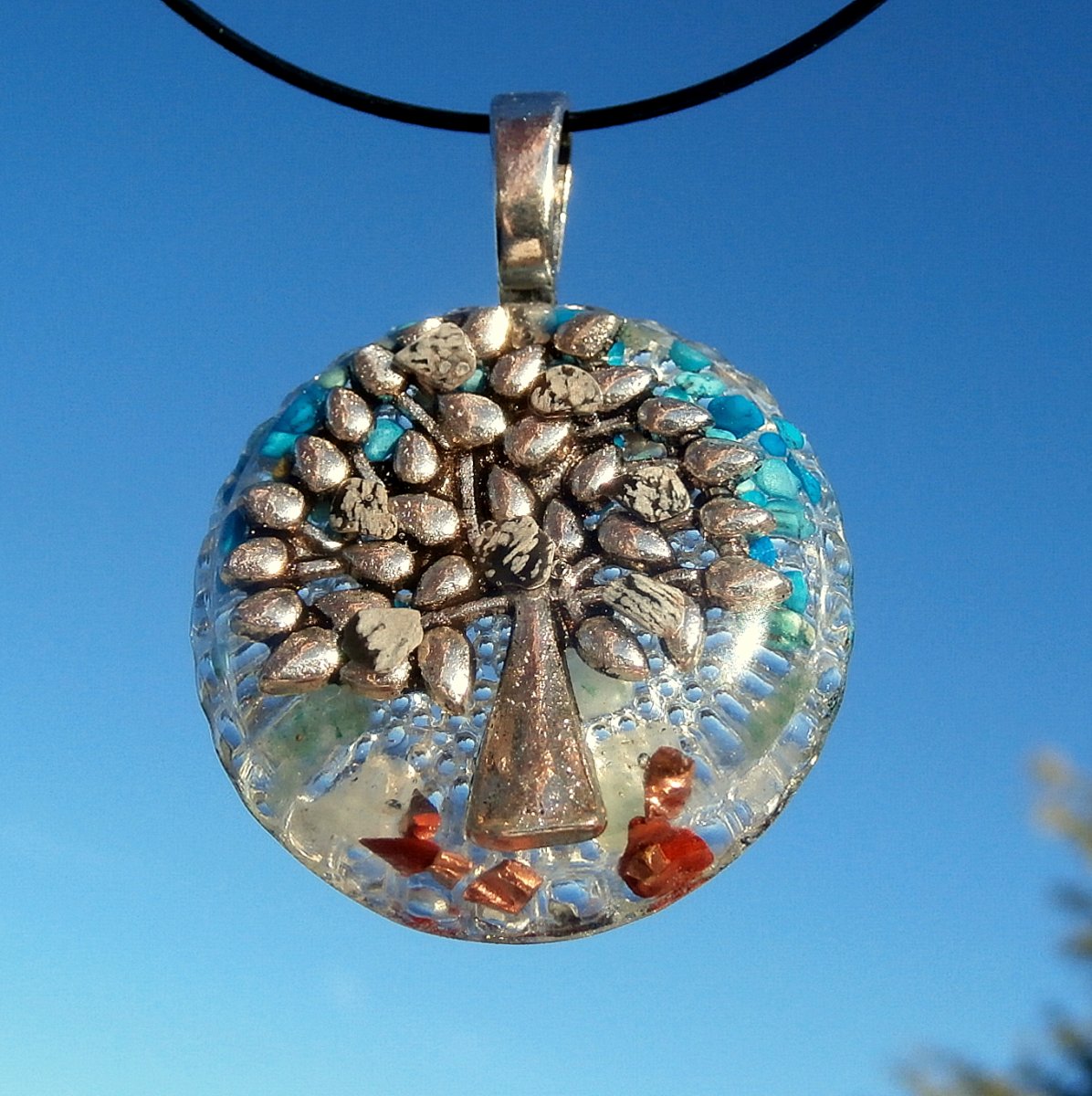 Orgonit *Strom života*, Obsidián pro Čarodějku