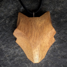 Dřevěný šperk - vlk