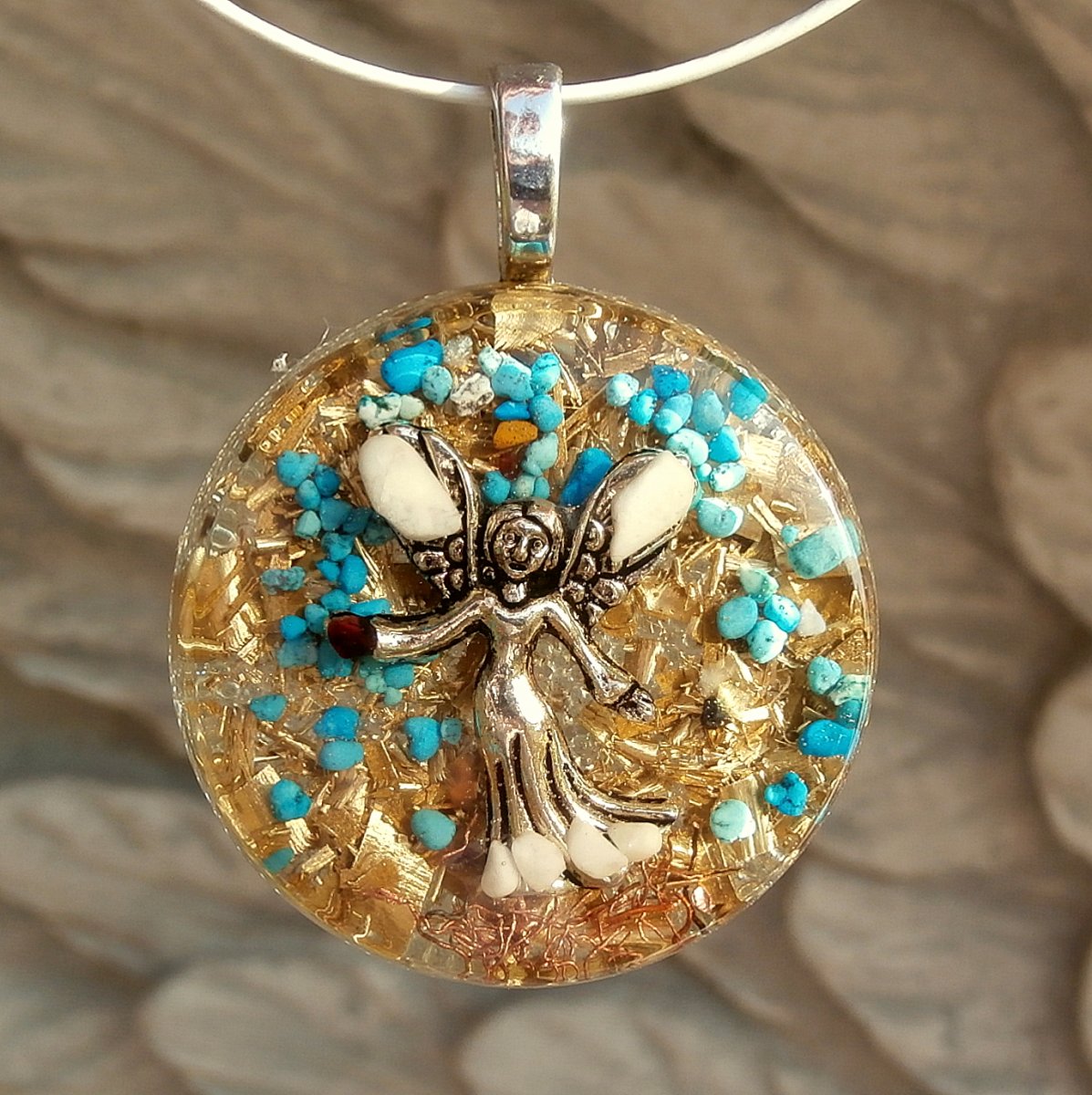 ORGONIT *Anděl se sněžným Křemenem* 2