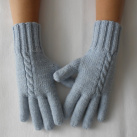 Rukavičky ve světle modré