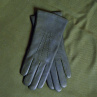 Khaki dámské rukavice s vlněnou podšívkou