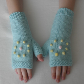 Rukavice - návleky s nopkami