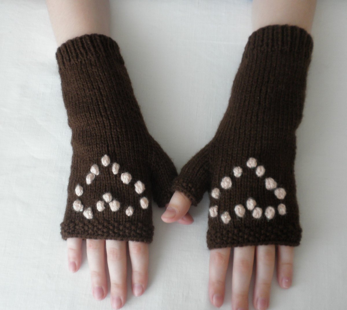 Rukavice - návleky s nopkami