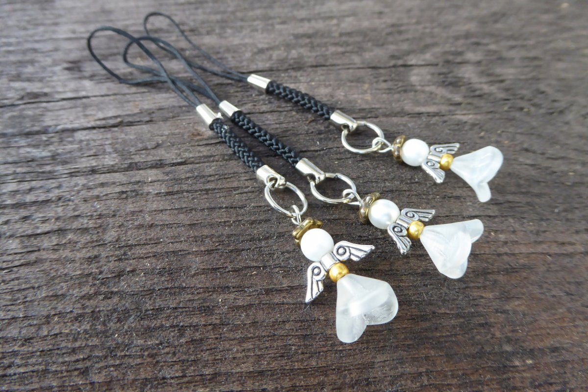 Andělské přívěsky - duhový zvonek