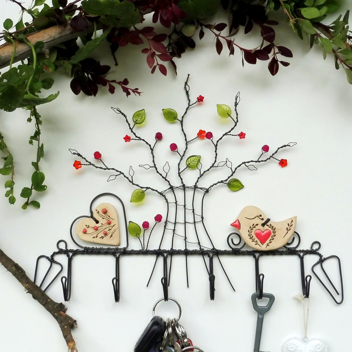 Srdeční záležitost II. - věšák 6háčků