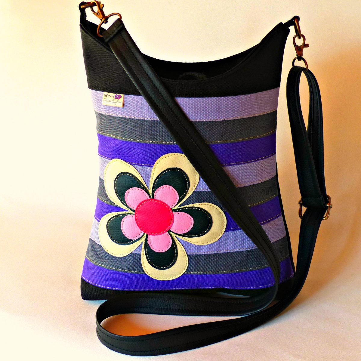 Kabelka crossbody - Šeříková č. 2