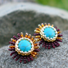 Třapatky okaté - náušničky