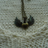 náhrdelník - andělské srdíčko