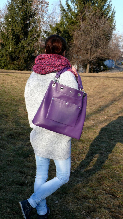 XXL City Royal Violet Bag