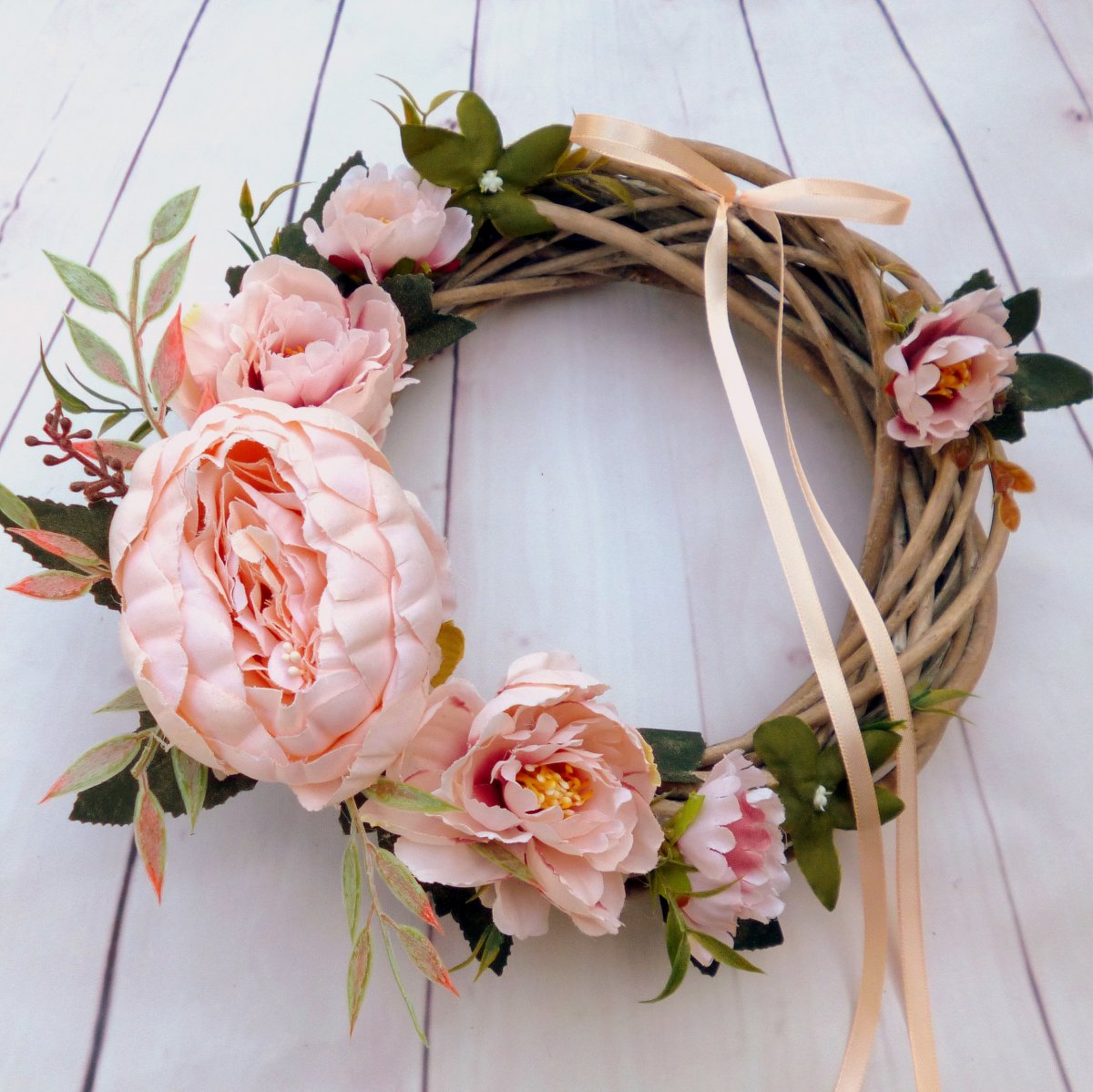 Okouzlená_věnec na dveře