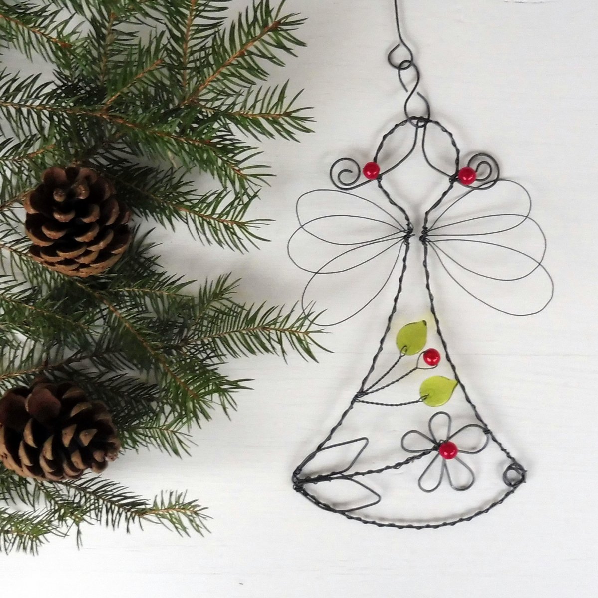 Andělka s kytičkou