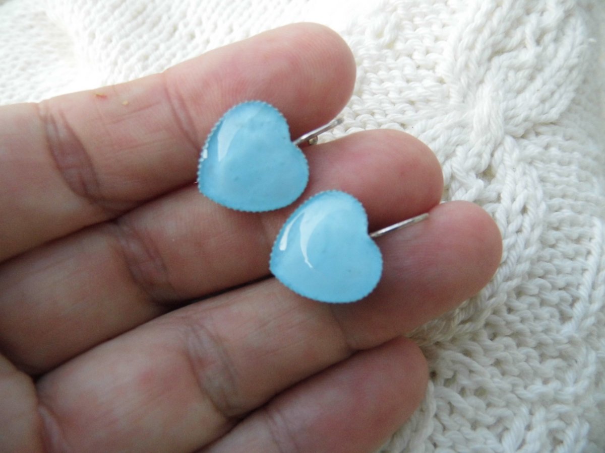 náušnice srdíčka - prysykřice