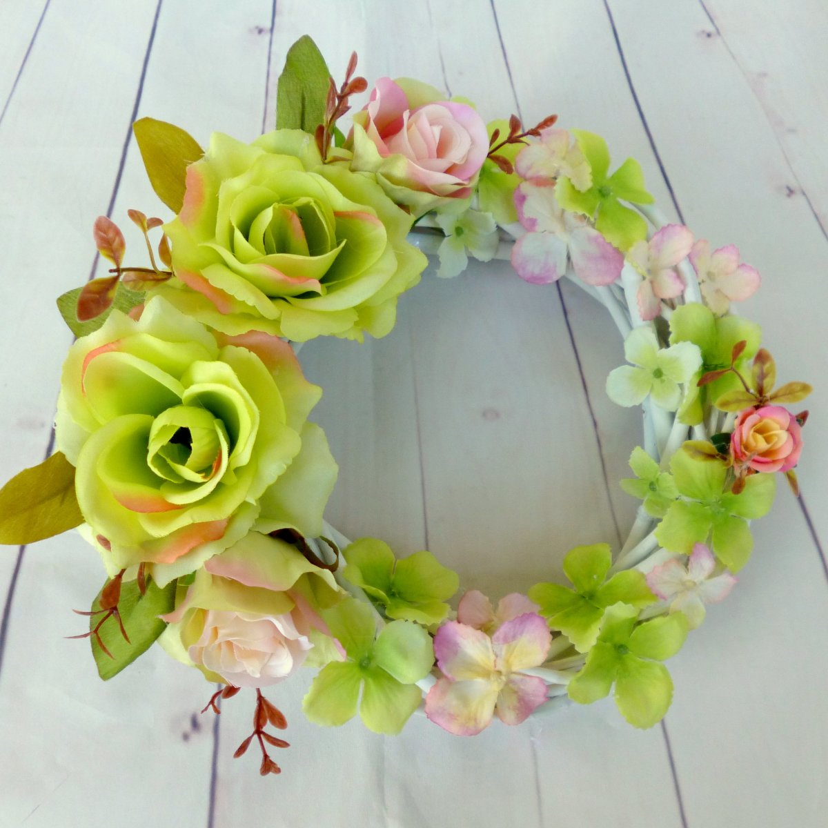 Ranní rosou nohou bosou_věnec na dveře