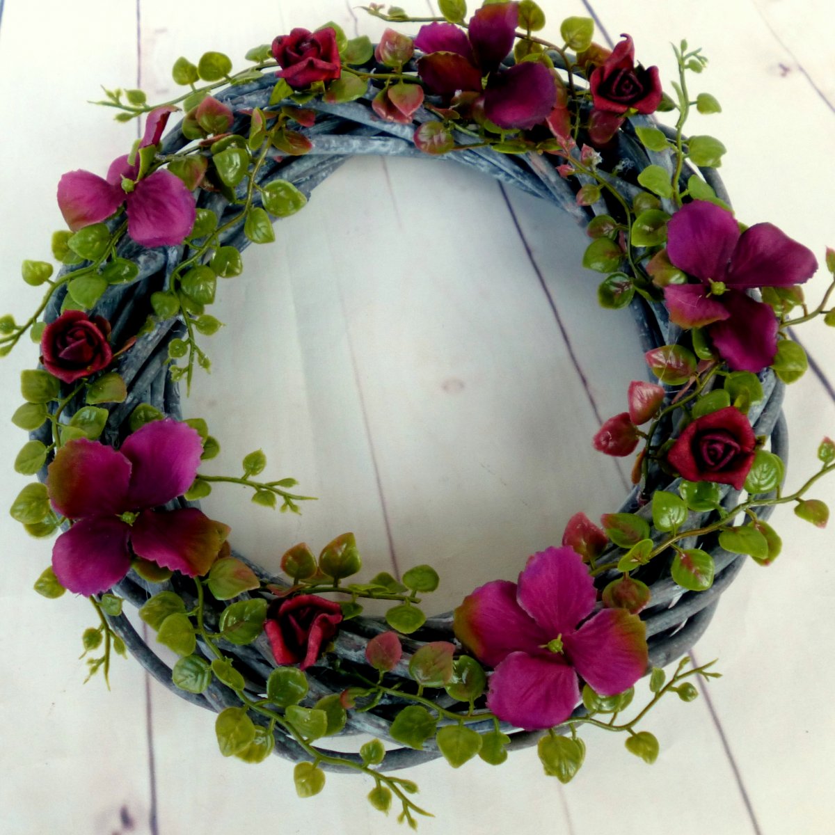 Něžná i vášnivá_věnec na dveře