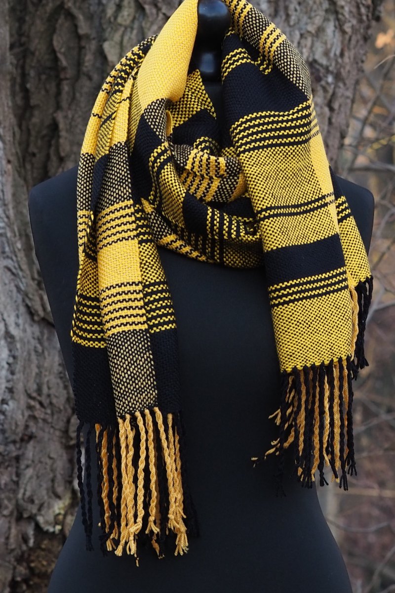 RUČNĚ TKANÁ ŠÁLA - PLÉD - ESTER