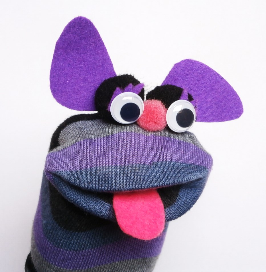 Maňásek ponožkáček č.586