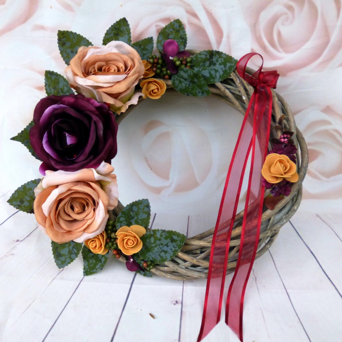 Ema Destinová_věnec na dveře