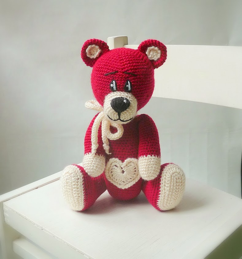 Medvídek Valentýnek - na objednávku