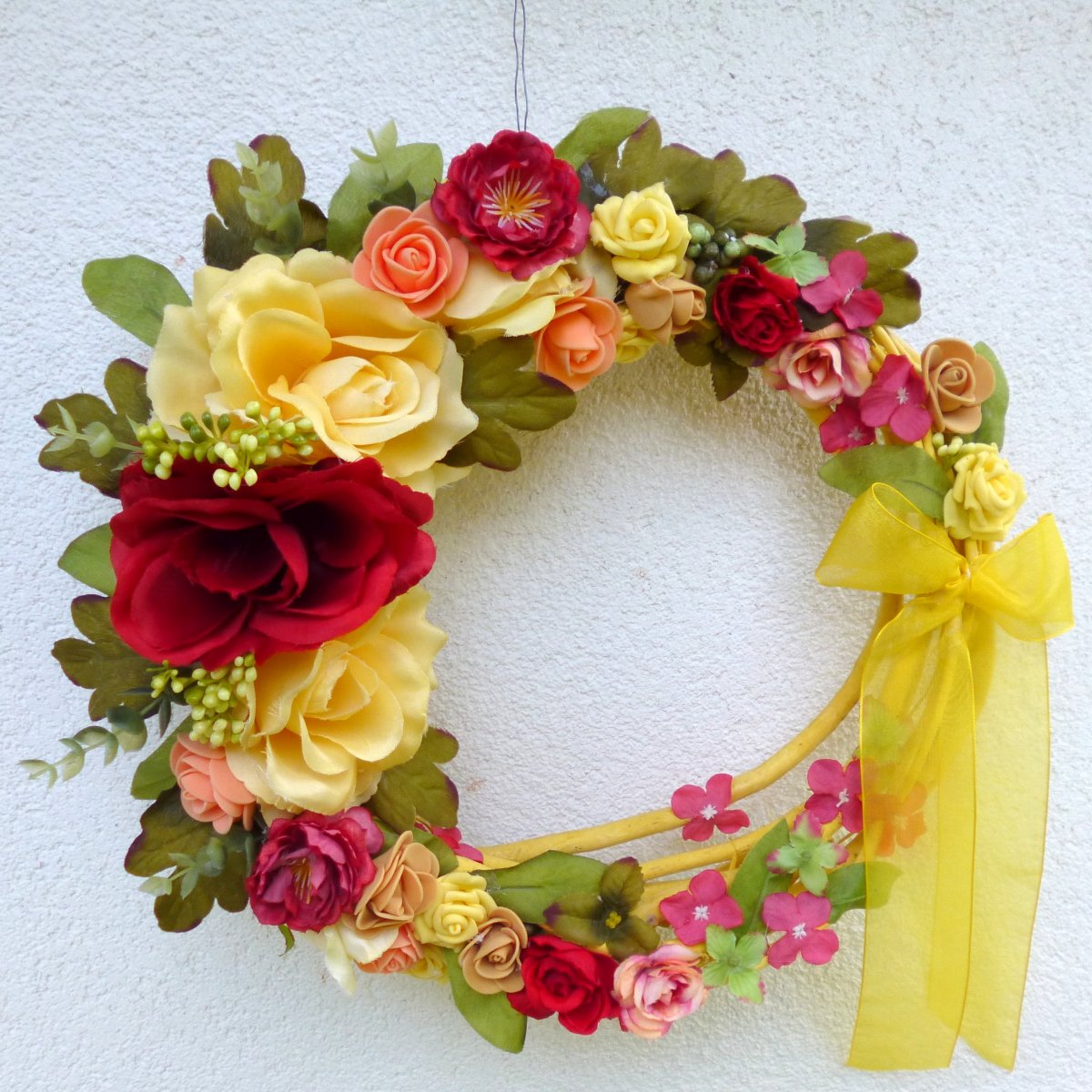 Slunce, postůj!_věnec na dveře