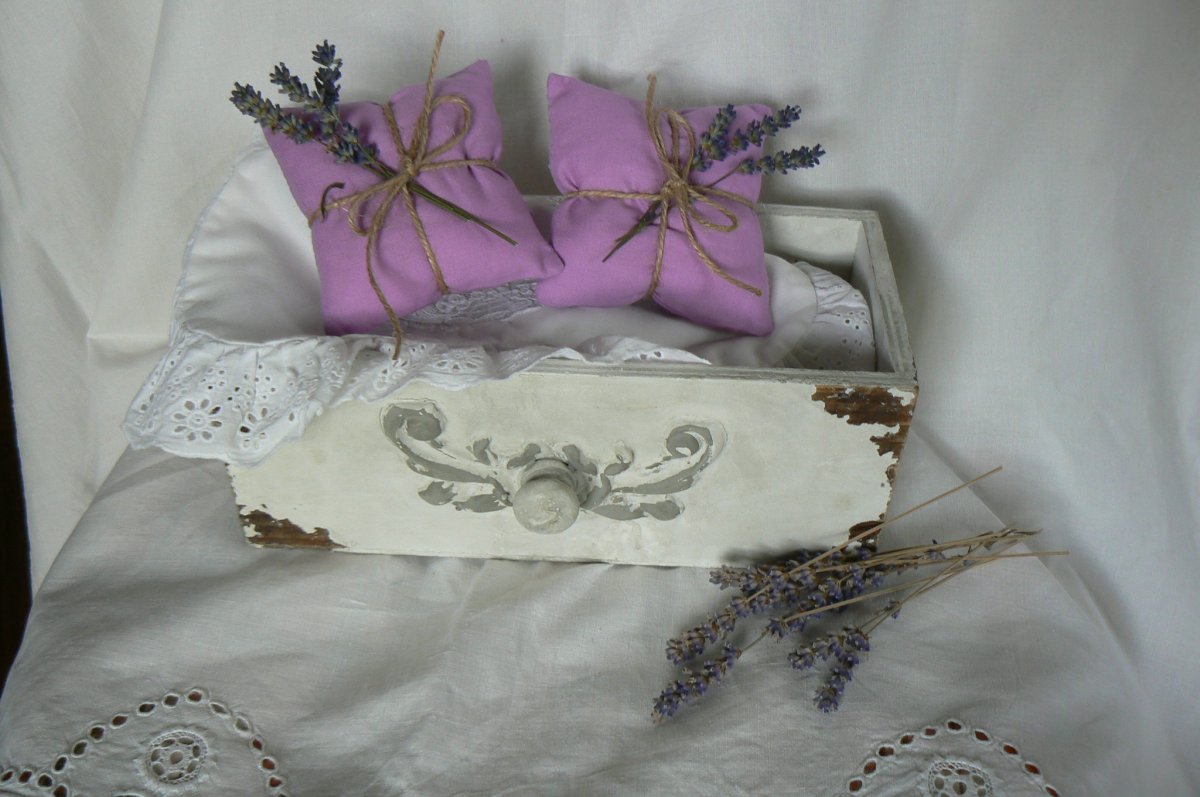 Voňavý polštářek s levandulí - fialový