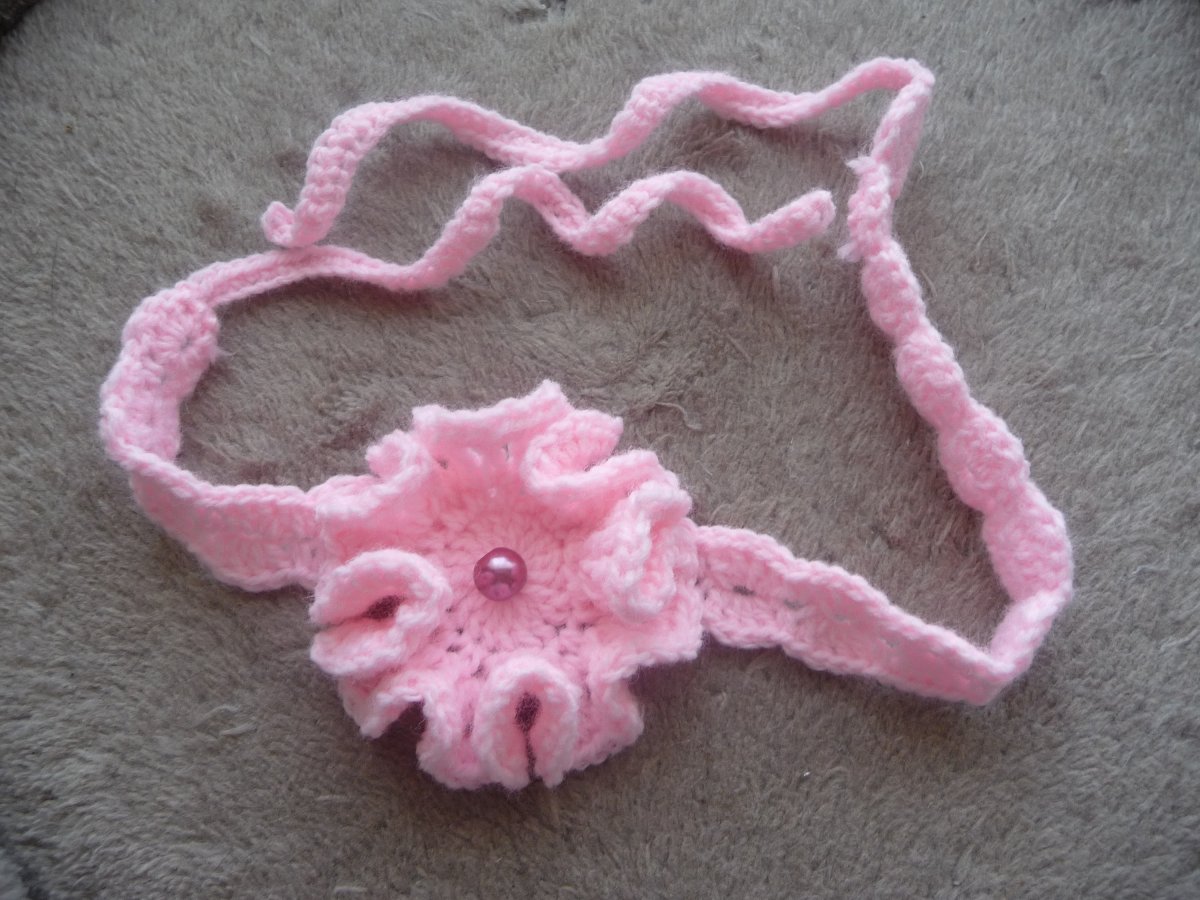 Čelenka pro malé slečny-růžová