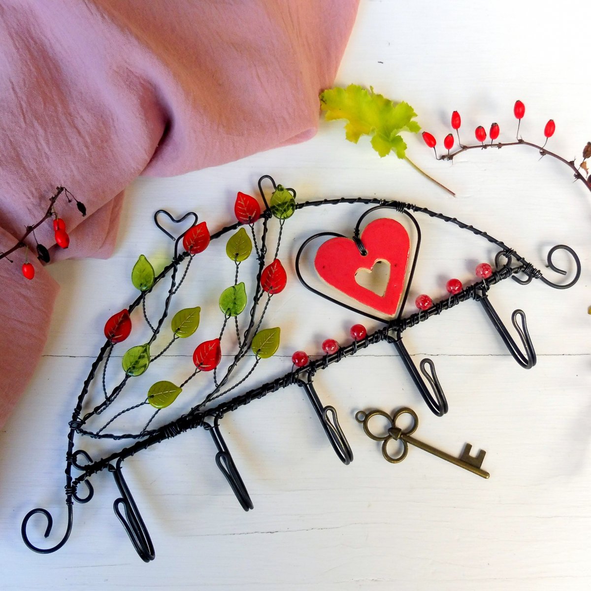 Barevný domov - věšák