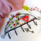 Barevný domov - věšák