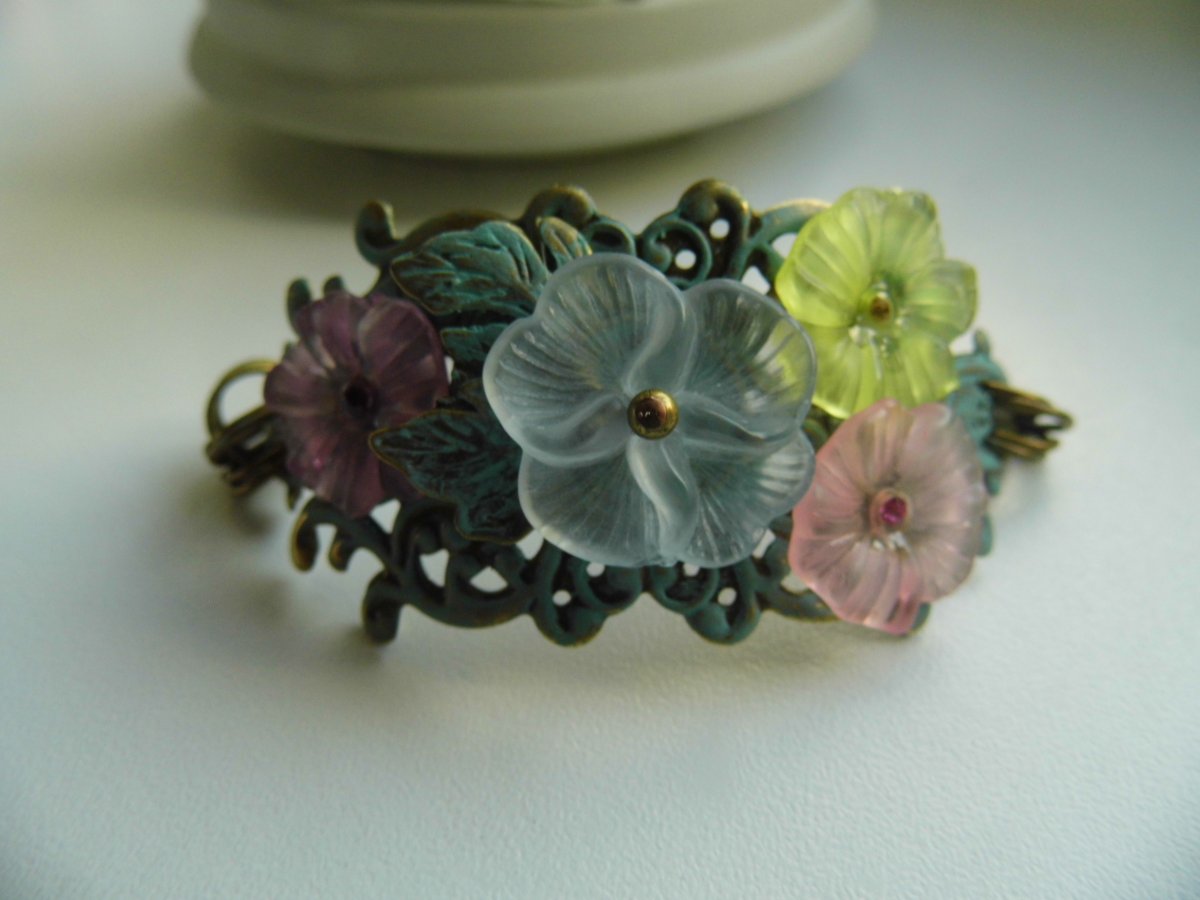 Filigránový náramek Flower..