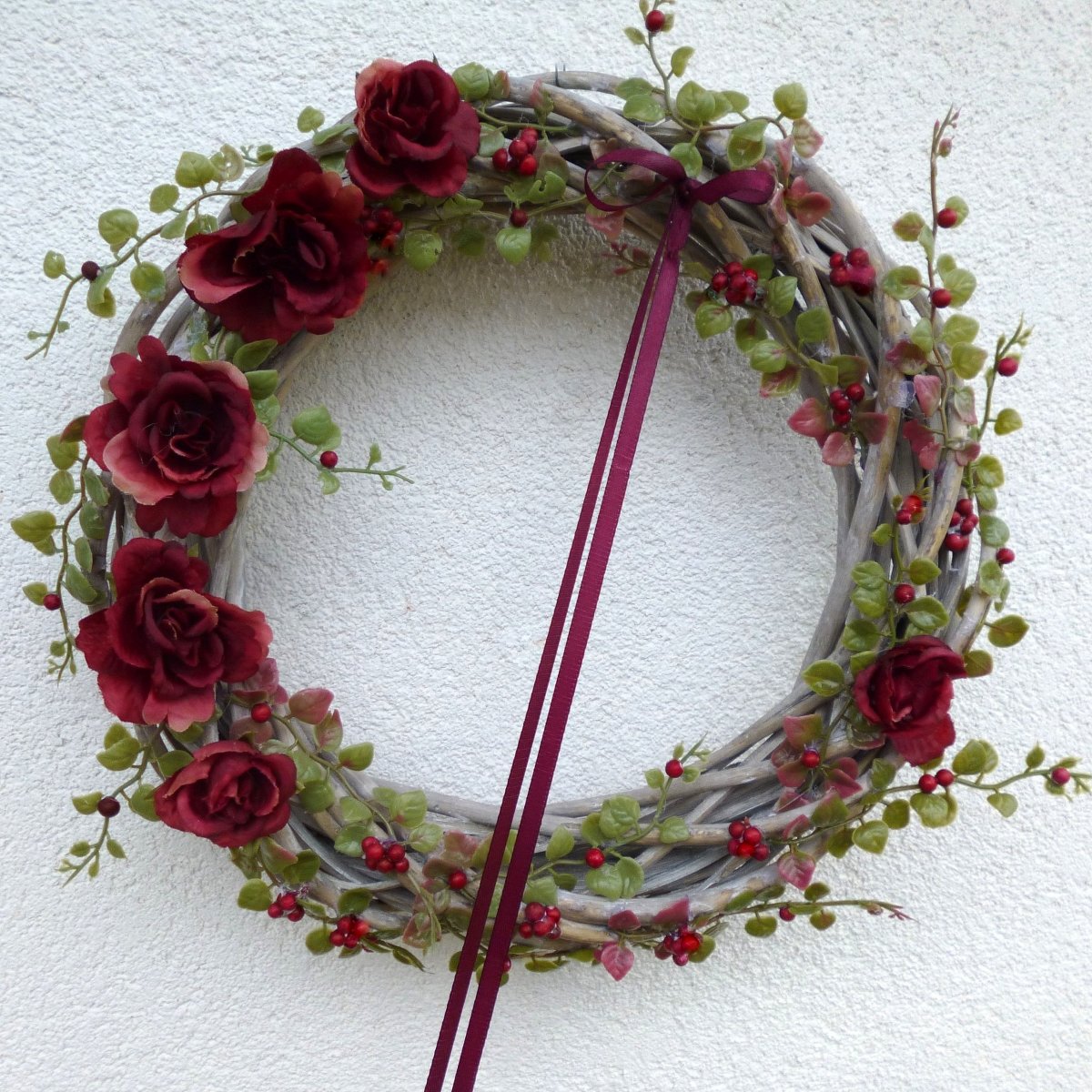 Láska jako trám_věnec na dveře