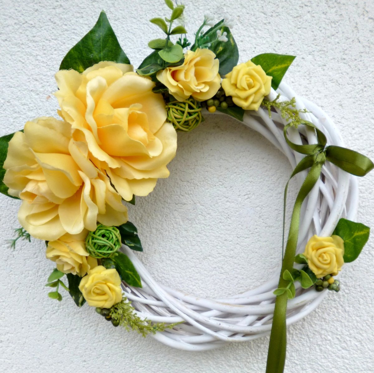 Posel jara_věnec na dveře