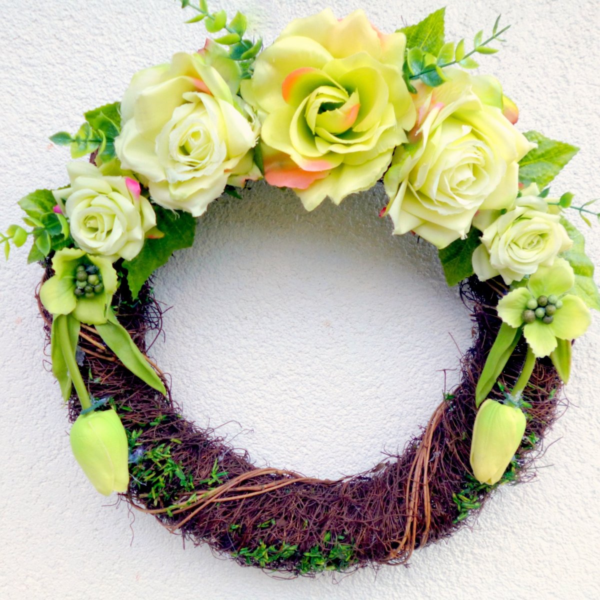 Písnička o jaru_věnec na dveře