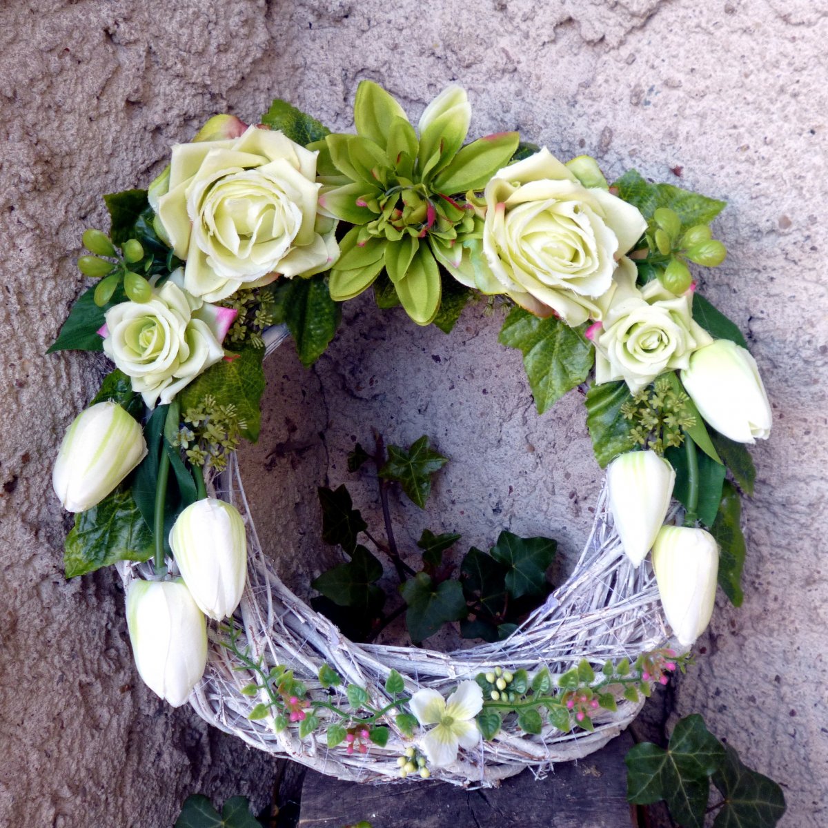 Věnec na dveře_Fanfán Tulipán