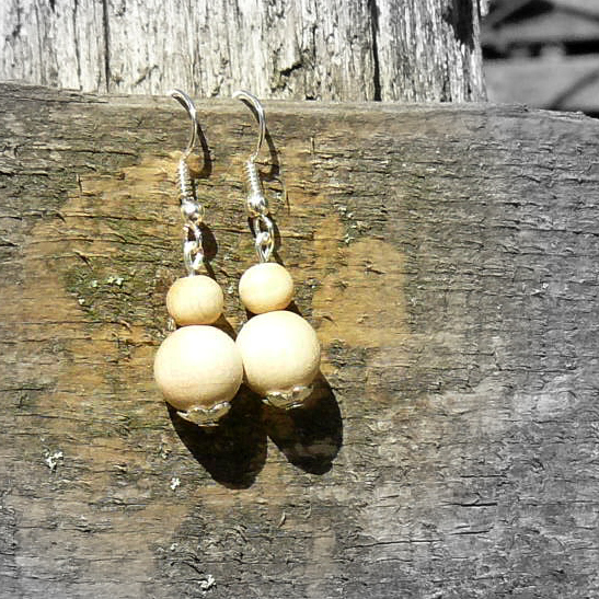 Náušnice přírodní