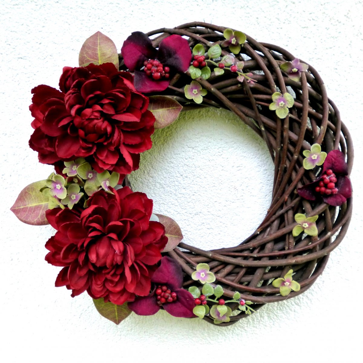 Věnec na dveře_Dahlia