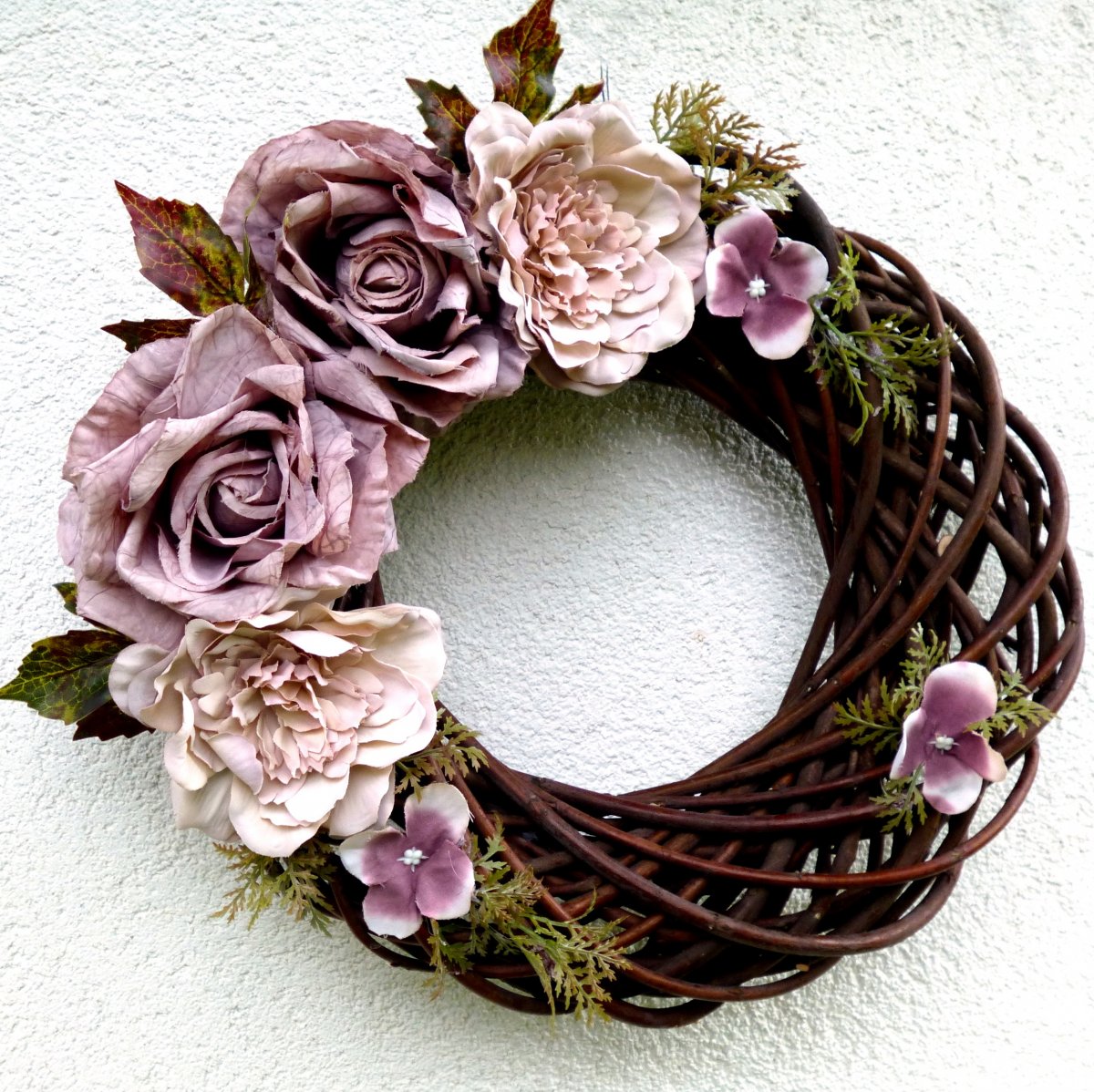 Věnec na dveře_Coffee break?