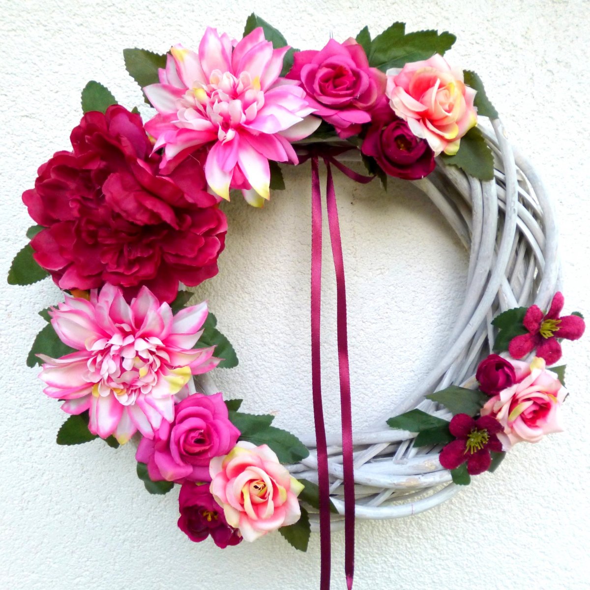 Věnec na dveře_Letní den