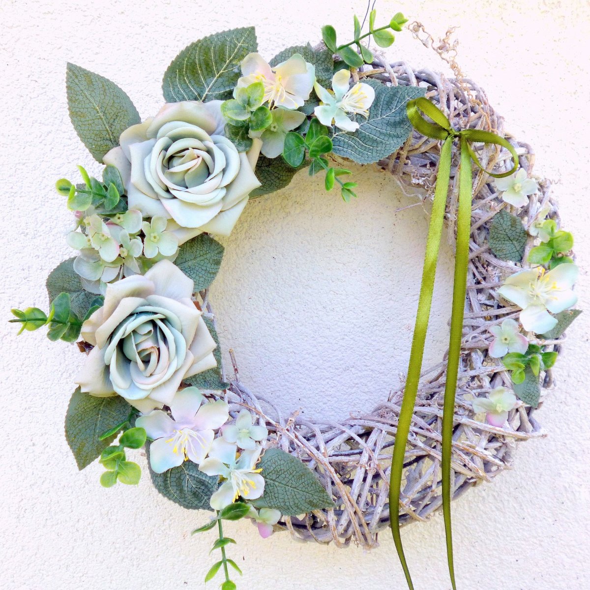 Mentolový věnec na dveře