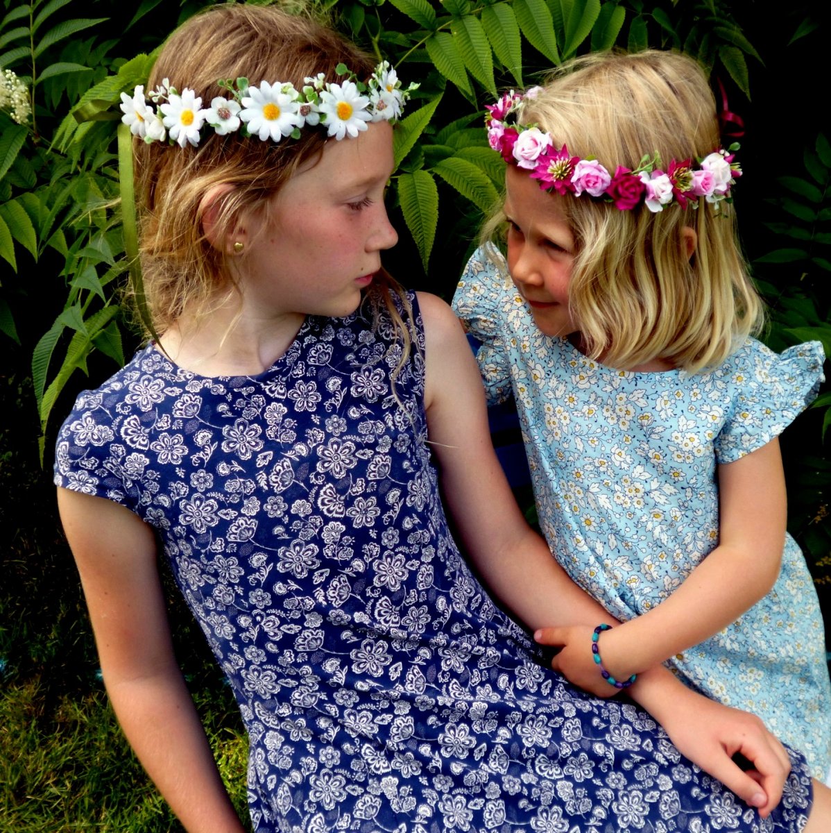 Znáš všechna moje tajemství_kopretinový věneček do vlasů