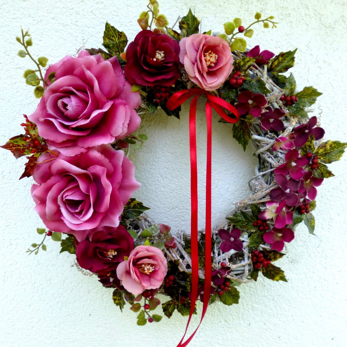 Kouzelný okamžik_věnec na dveře