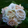 Svatební kytice Apricot  s hortenzií_SKLADEM