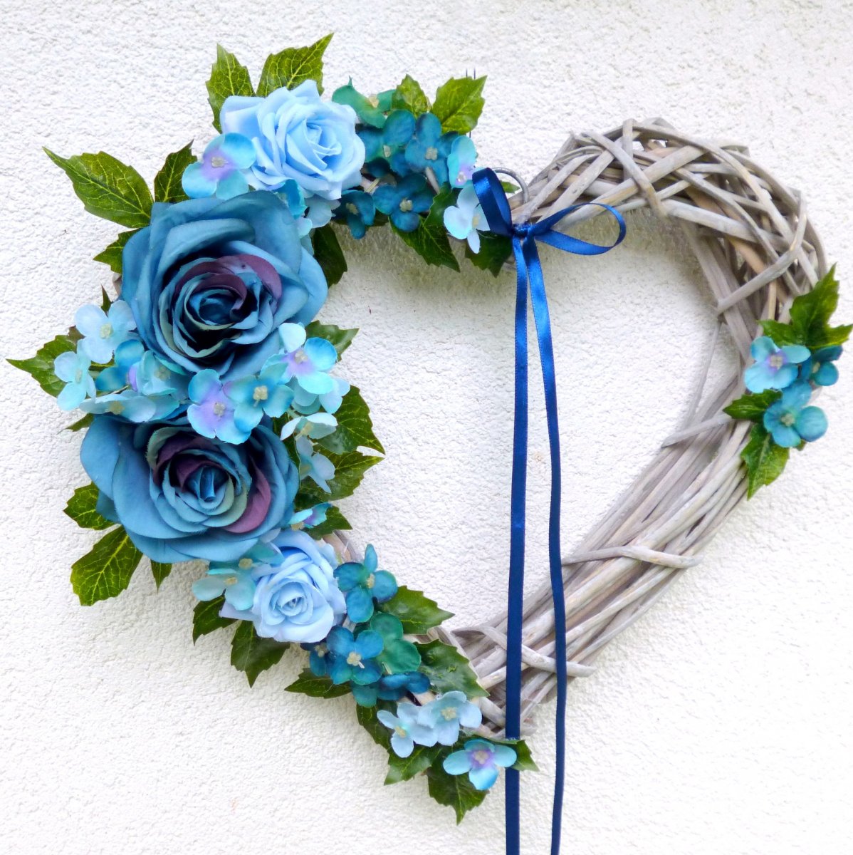 Láska nebeská _proutěné srdíčko