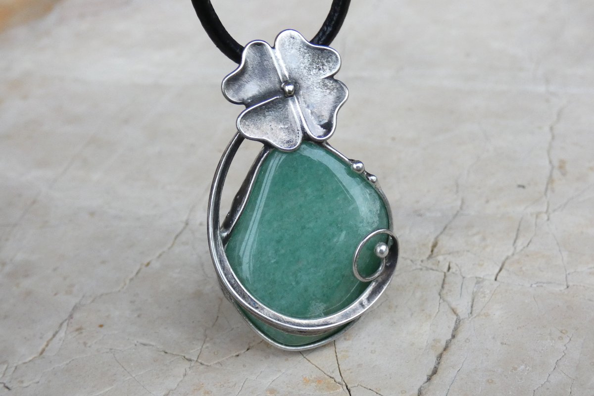 Čtyřlístek pro štěstí s avanturínem