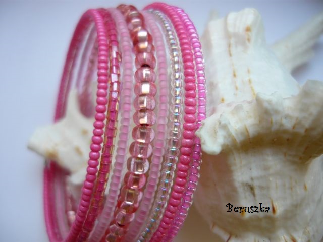 Paměťový náramek - růžový 