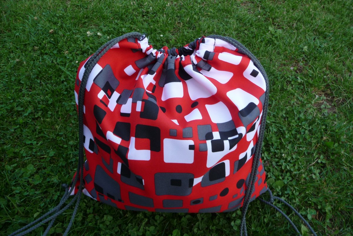 nepromokavý pytlík na přezůvky nebo tělocvik