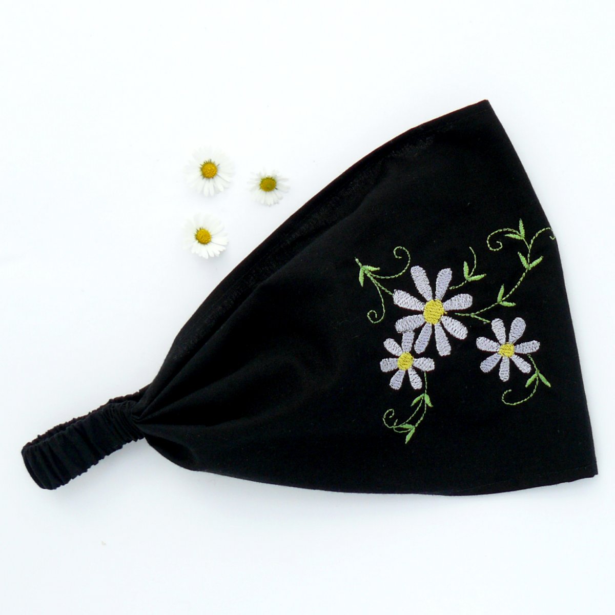 Látková čelenka, šátek - romantička