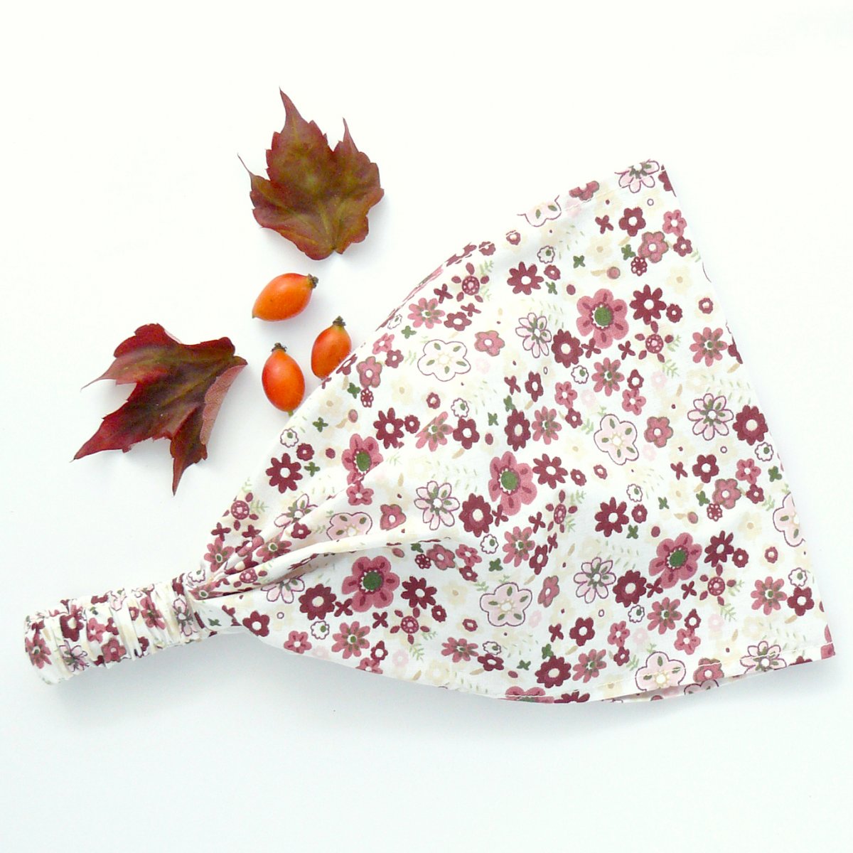 Látková čelenka - podzimní