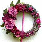 Zamilovaná_ věnec na dveře