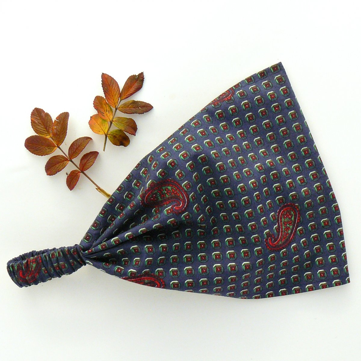 Látková čelenka - vesnická